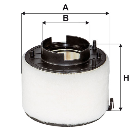 Filtro Ar AK371/8 - FILTRON