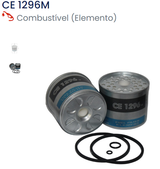 Filtro Combustível CE1296M - SAMPIYON