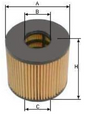 Filtro de Óleo AO1053  - Kugel